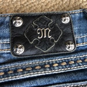 CUSTOM MISS ME BOOT CUT JEANS, SZ 29